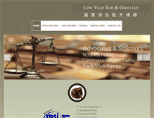 Tablet Screenshot of lytag.com.sg